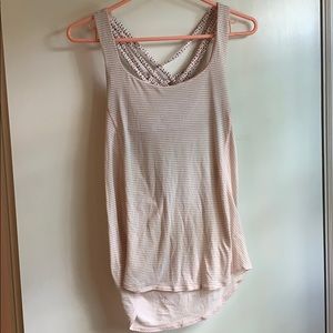 Lululemon tank top with built in sports bra